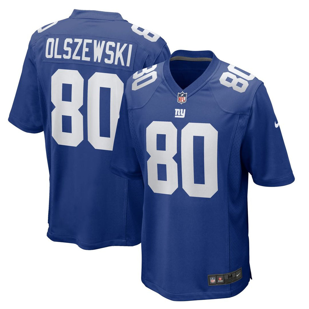 Gunner Olszewski New York Giants Game Jersey - Royal Blue