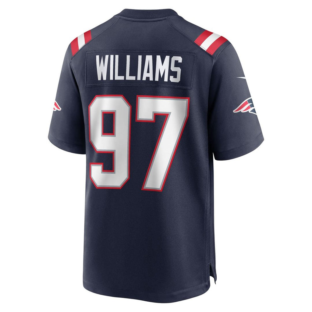 Milton Williams New England Patriots Game Jersey - Navy