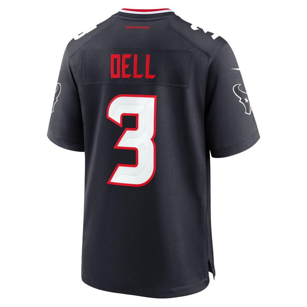 Tank Dell Houston Texans Alternate Game Jersey - Red