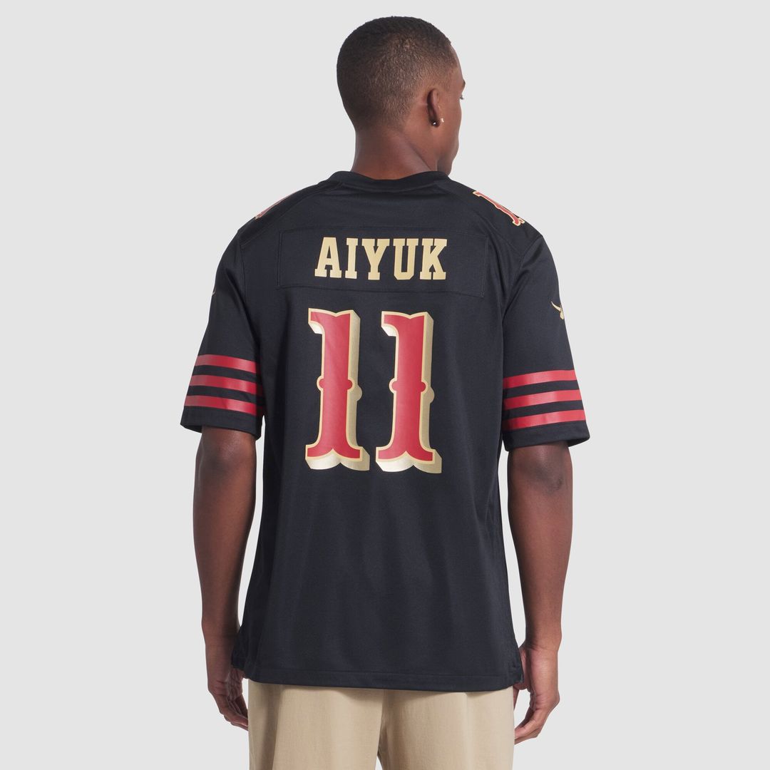 Brandon Aiyuk San Francisco 49ers Rivalries Collection Game Jersey - Black
