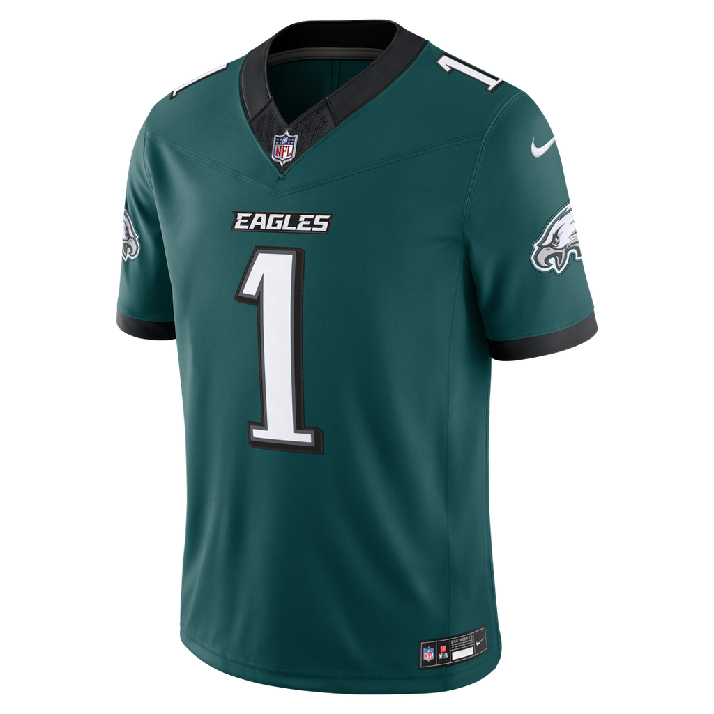 Jalen Hurts Philadelphia Eagles Vapor F.U.S.E. Stitched Limited Jersey - White