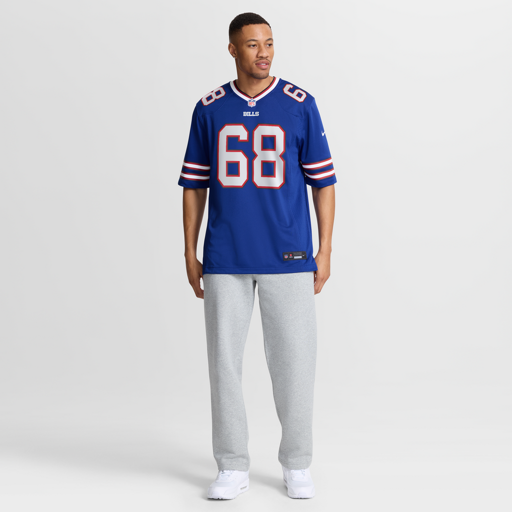 Garrett McGhin Buffalo Bills Game Jersey - Royal Blue