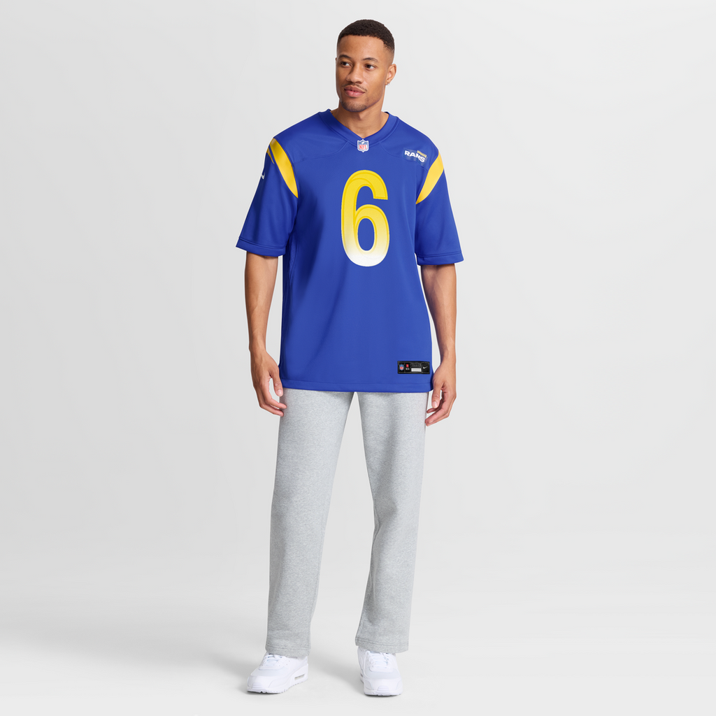 Tre'Vius Hodges-Tomlinson Los Angeles Rams Game Jersey - Royal Blue