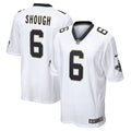 Tyler Shough New Orleans Saints Game Jersey - White