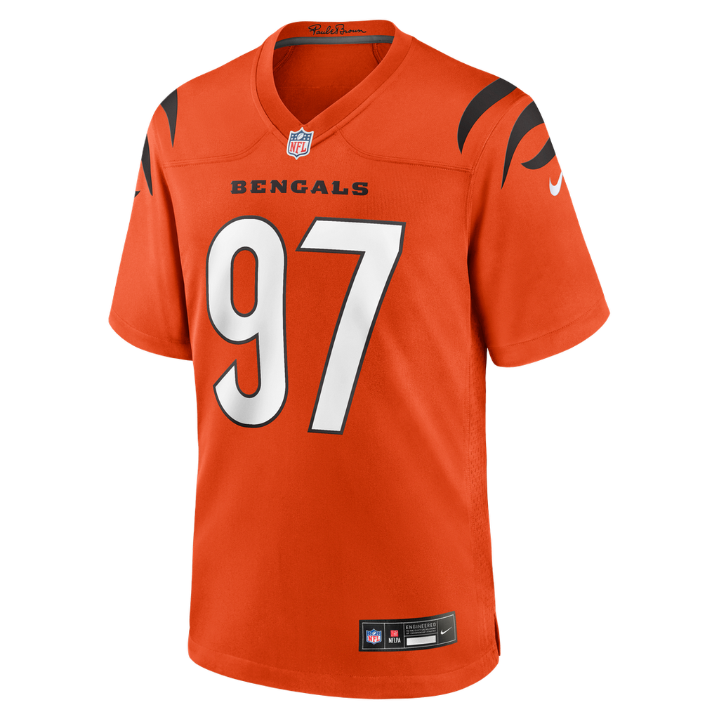 Dexter Lawrence II Cincinnati Bengals Game Jersey - Black