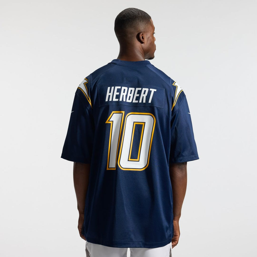Justin Herbert Los Angeles Chargers Alternate Super Chargers Game Jersey - Navy