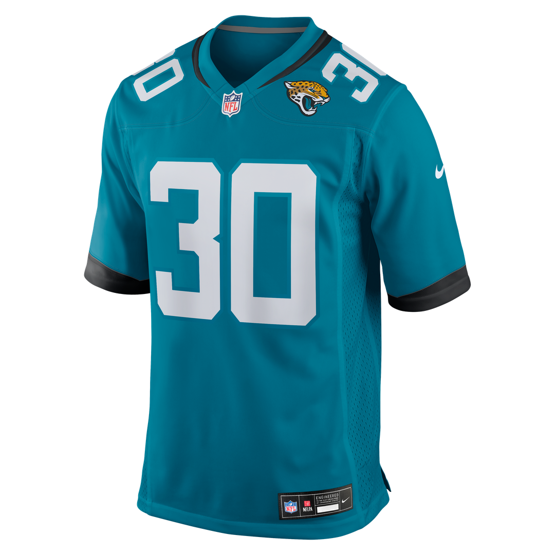 Montaric Brown Jacksonville Jaguars Game Jersey - Teal