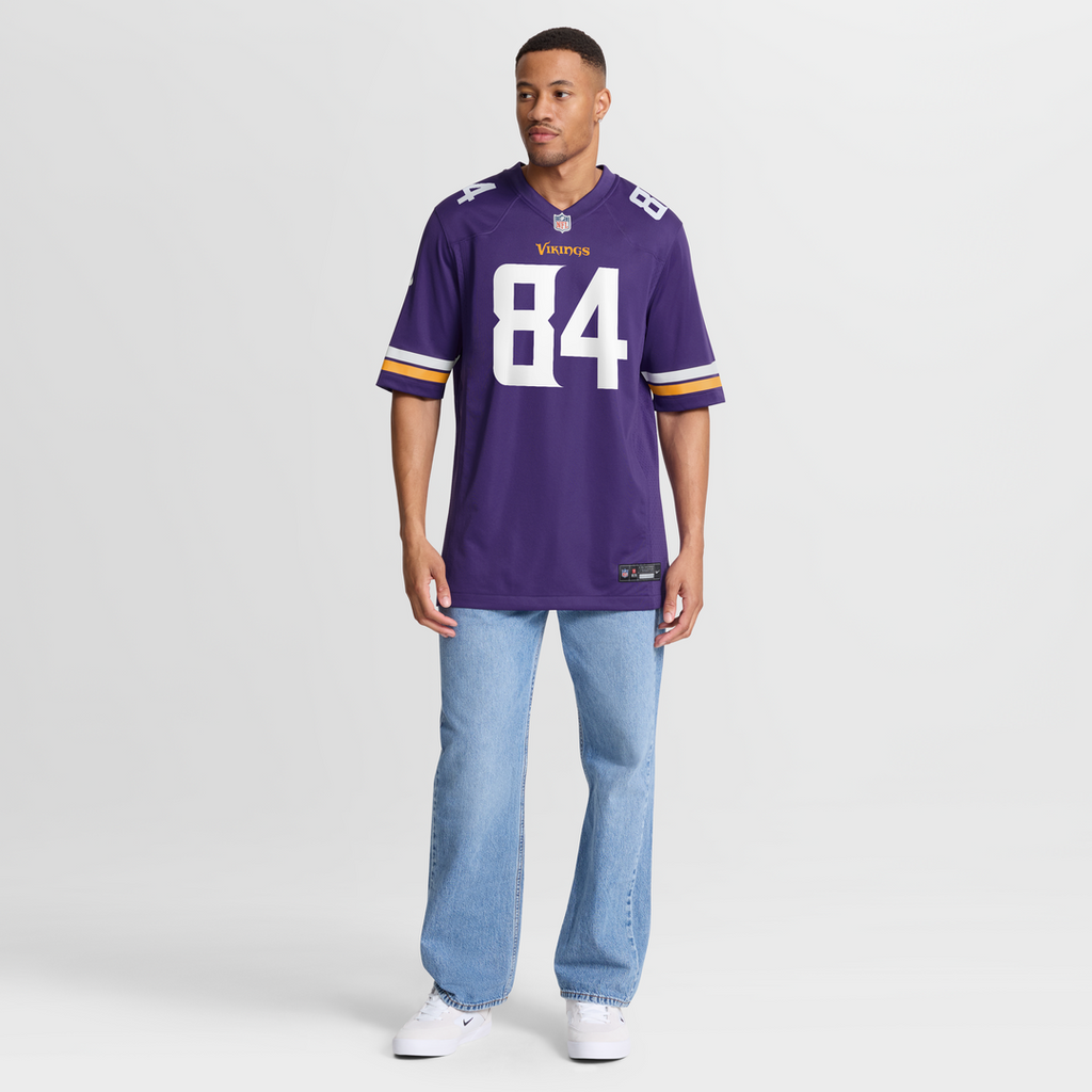Randy Moss Minnesota Vikings Game Jersey - Purple
