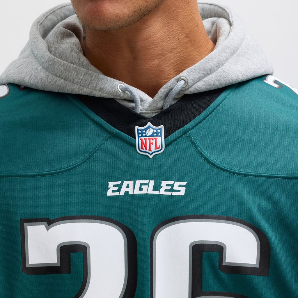 Saquon Barkley Philadelphia Eagles Game Jersey - Midnight Green