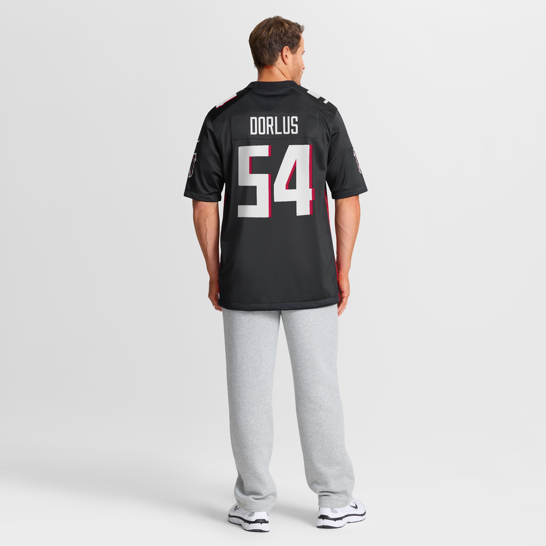 Brandon Dorlus Atlanta Falcons Game Jersey - Black