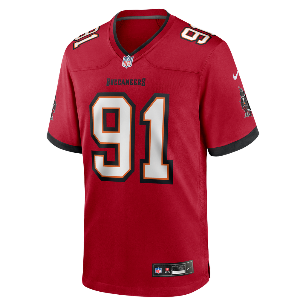 A'Shawn Robinson Tampa Bay Buccaneers Game Jersey - Red