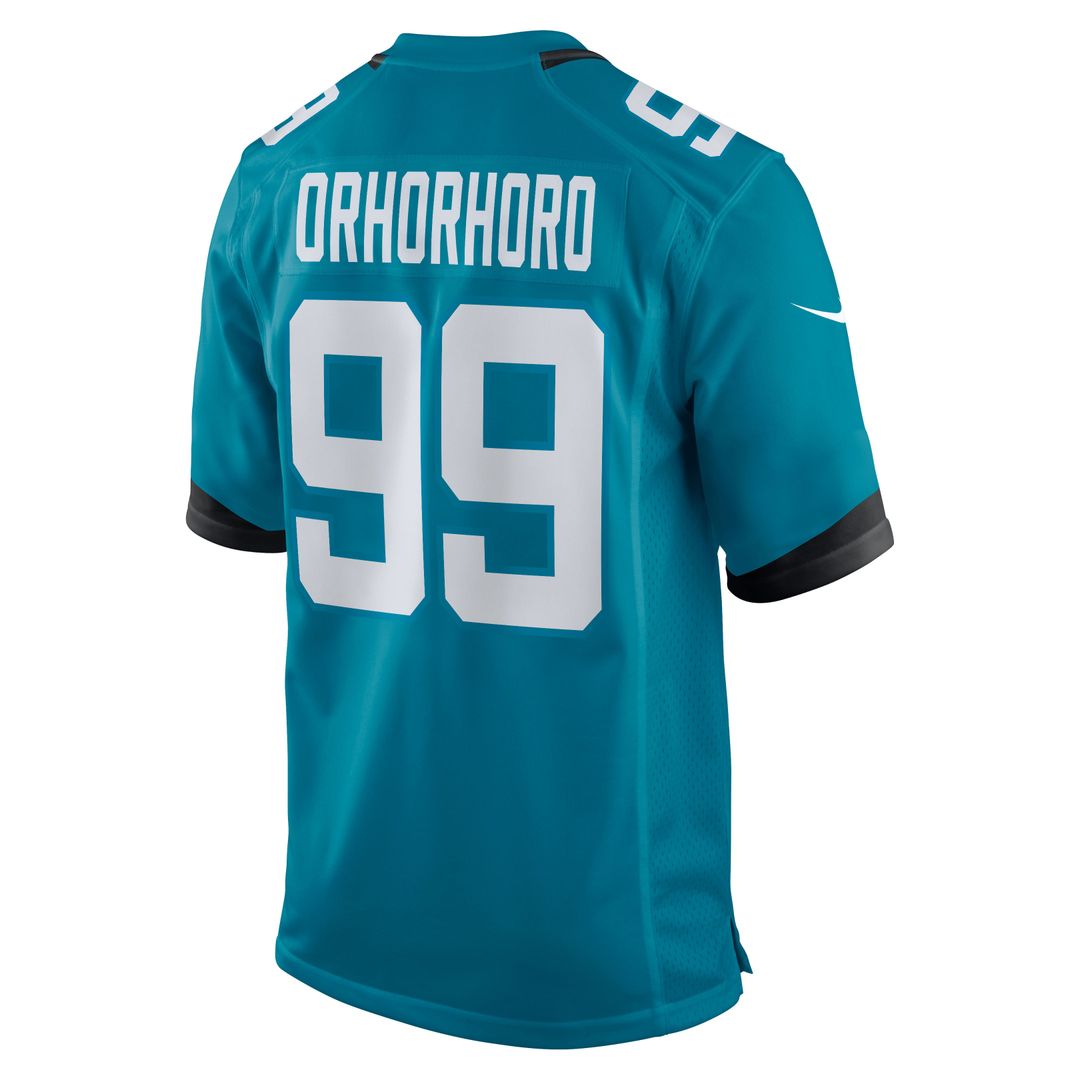 Ruke Orhorhoro Jacksonville Jaguars Game Jersey - Teal