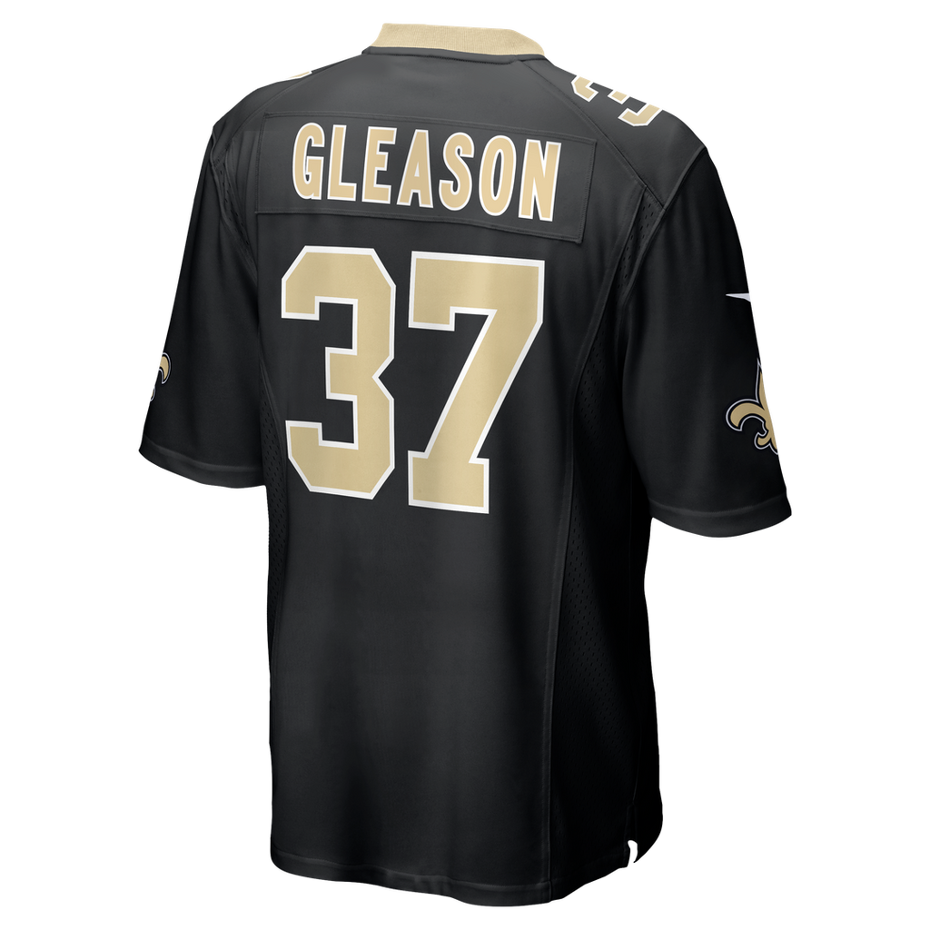 Steve Gleason New Orleans Saints Game Jersey - Black