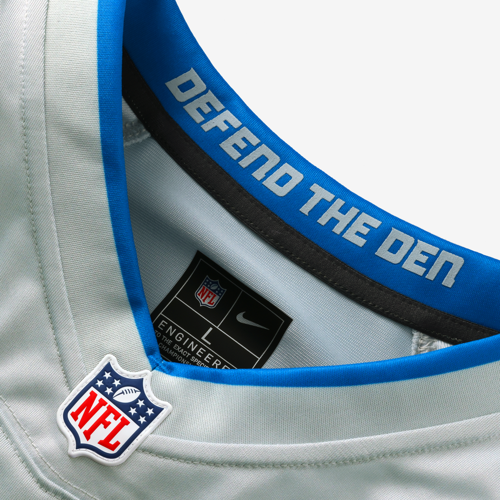 Calvin Johnson Detroit Lions 2026 Rivalries Collection Game Jersey - Silver