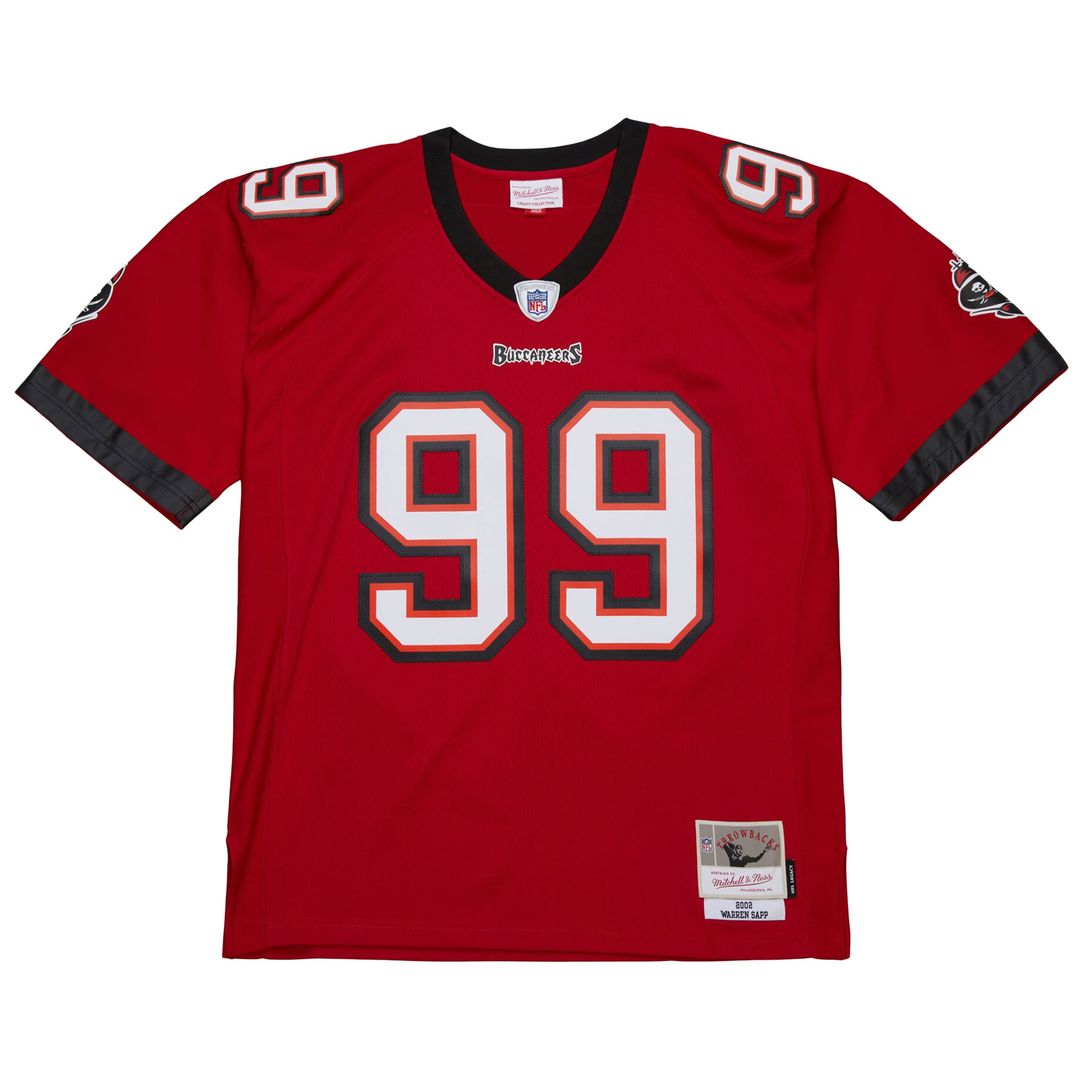 Warren Sapp Tampa Bay Buccaneers 1995 Legacy Replica Jersey - Orange