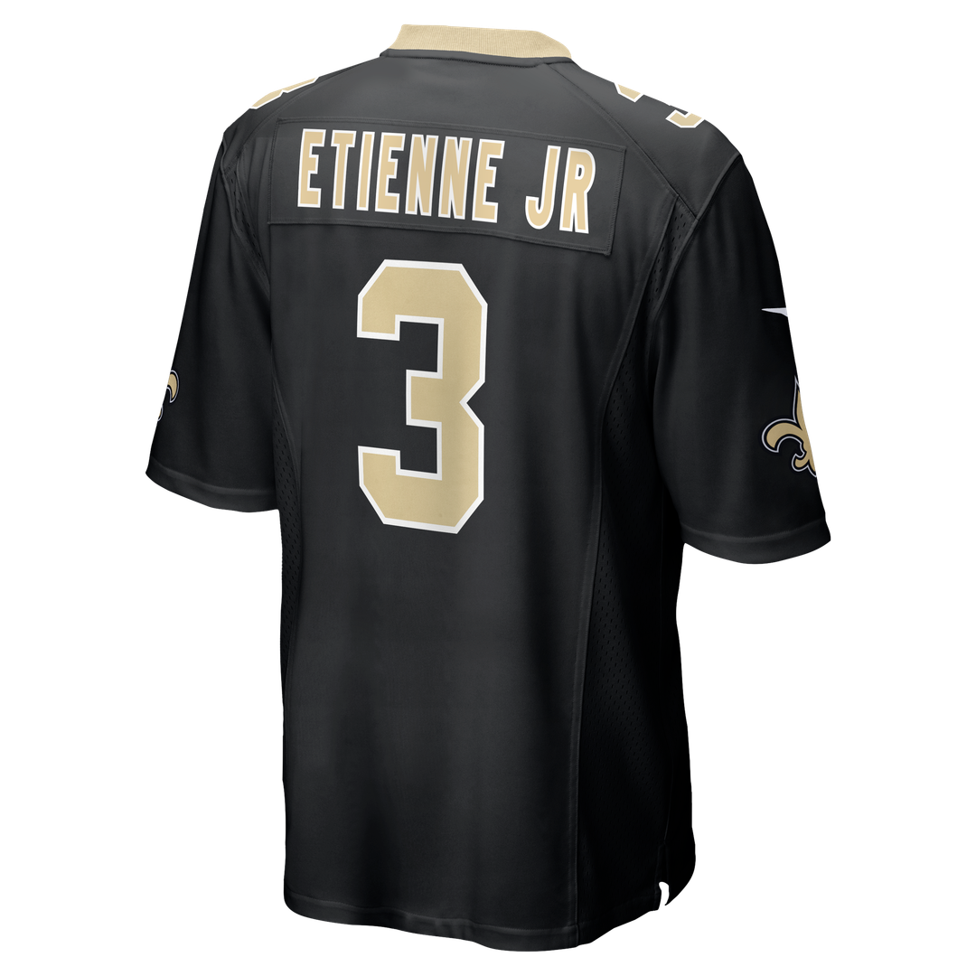 Travis Etienne Jr New Orleans Saints Game Jersey - Black