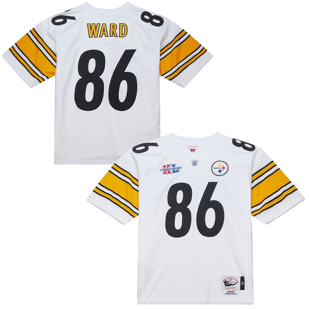 Hines Ward Pittsburgh Steelers 2005 Authentic Throwback Jersey - White