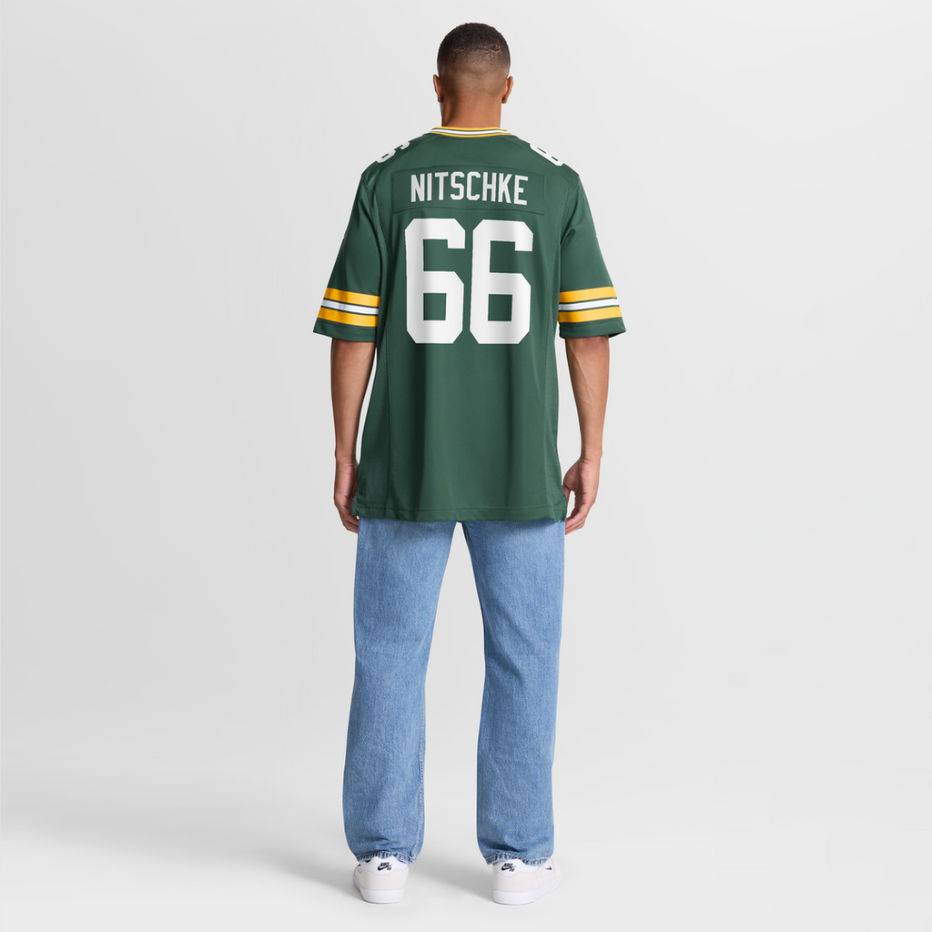 Ray Nitschke Green Bay Packers Game Jersey - Green