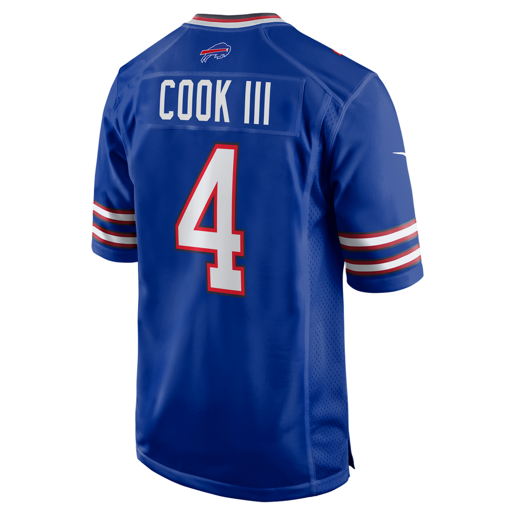 James Cook III Buffalo Bills Nickel City Game Jersey - Gray