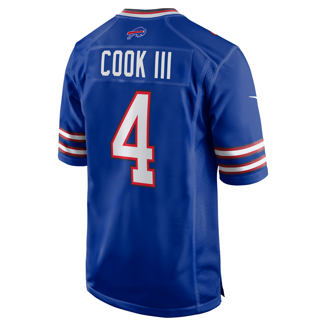 James Cook III Buffalo Bills Nickel City Game Jersey - Gray