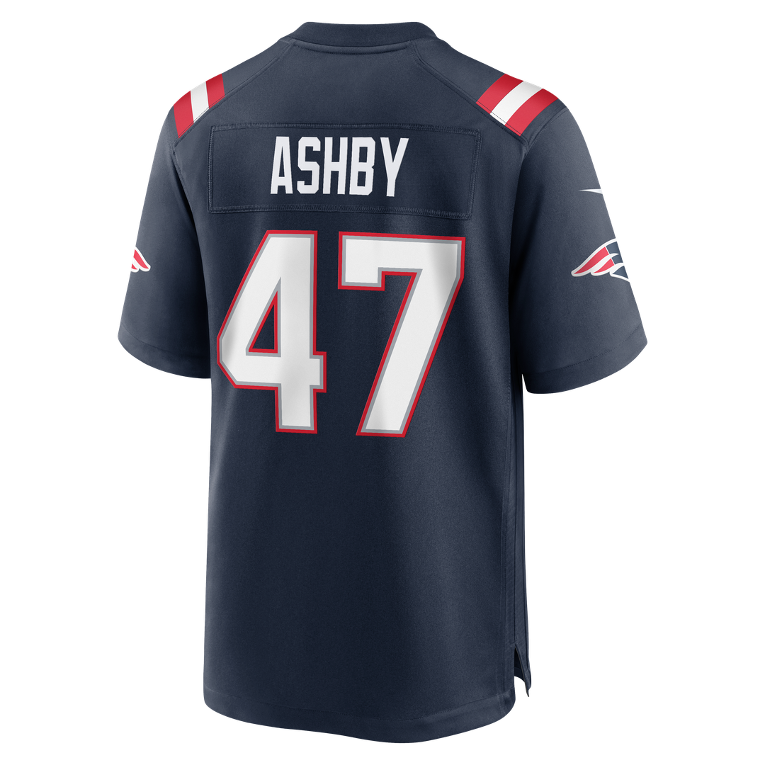 Julian Ashby New England Patriots Game Jersey - Navy