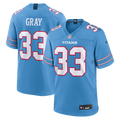 Cedric Gray Tennessee Titans Game Jersey - Light Blue