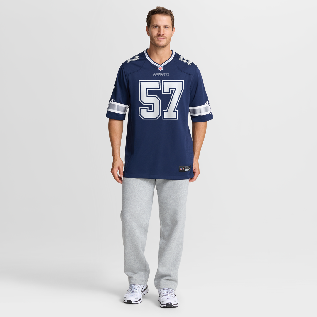 Malachi Lawrence Dallas Cowboys Game Jersey - White