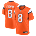 Jarrett Stidham Denver Broncos Game Jersey - Orange