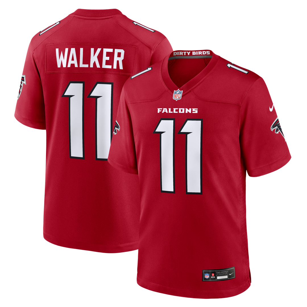 Jalon Walker Atlanta Falcons Game Jersey - Red