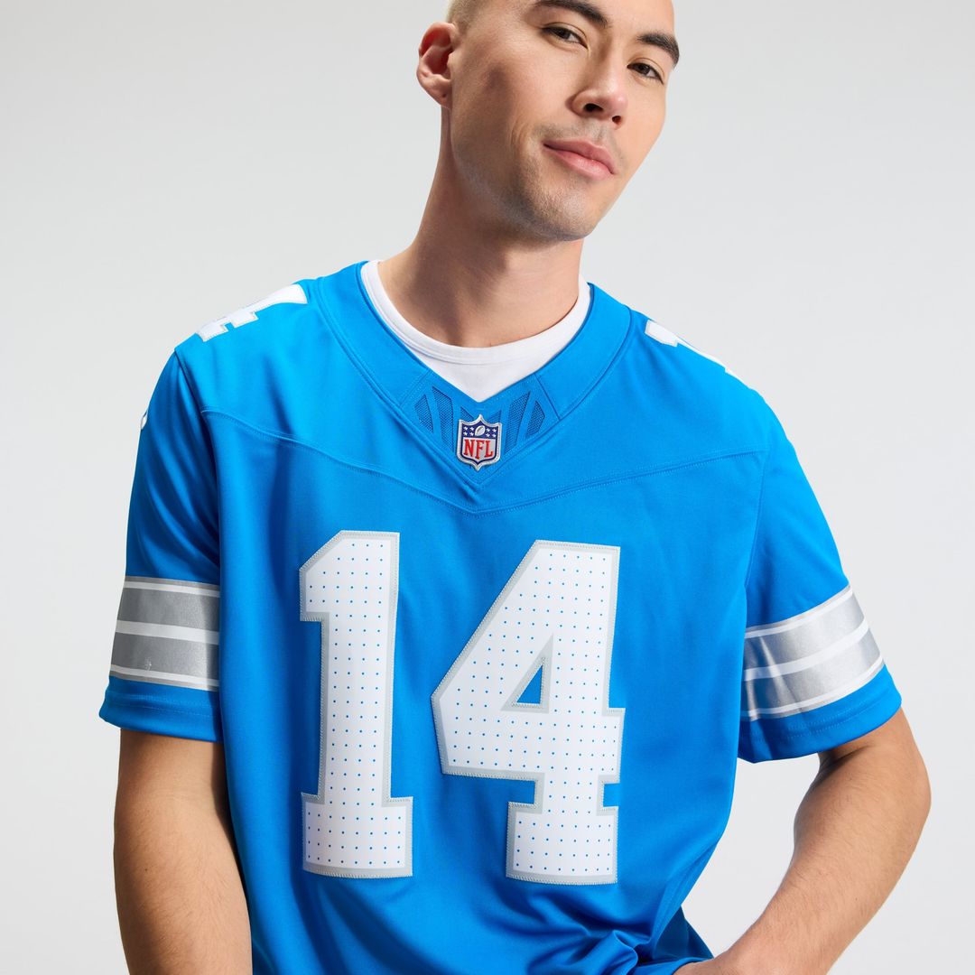 Amon-Ra St. Brown Detroit Lions Vapor F.U.S.E. Stitched Limited Jersey - Blue