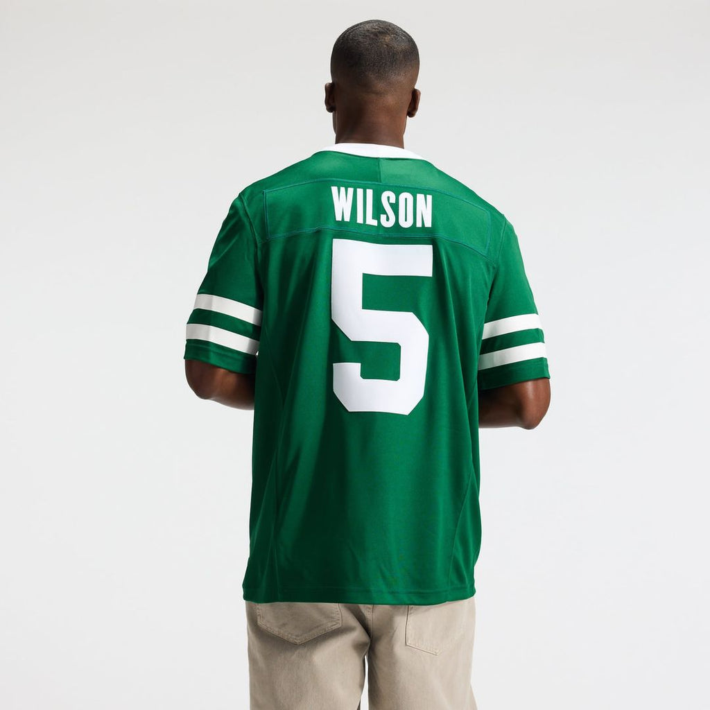 Garrett Wilson New York Jets Vapor F.U.S.E. Stitched Limited Jersey - Legacy Green
