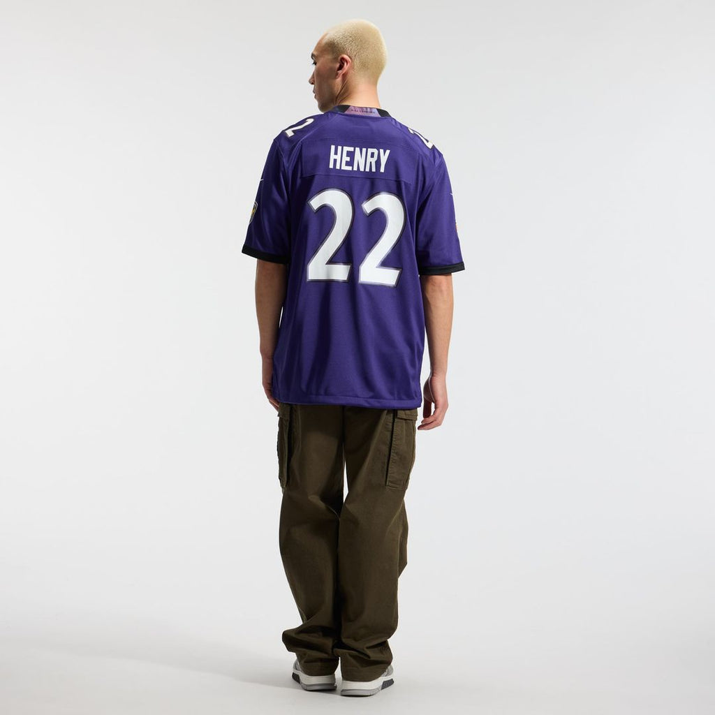 Derrick Henry Baltimore Ravens Game Jersey - Purple