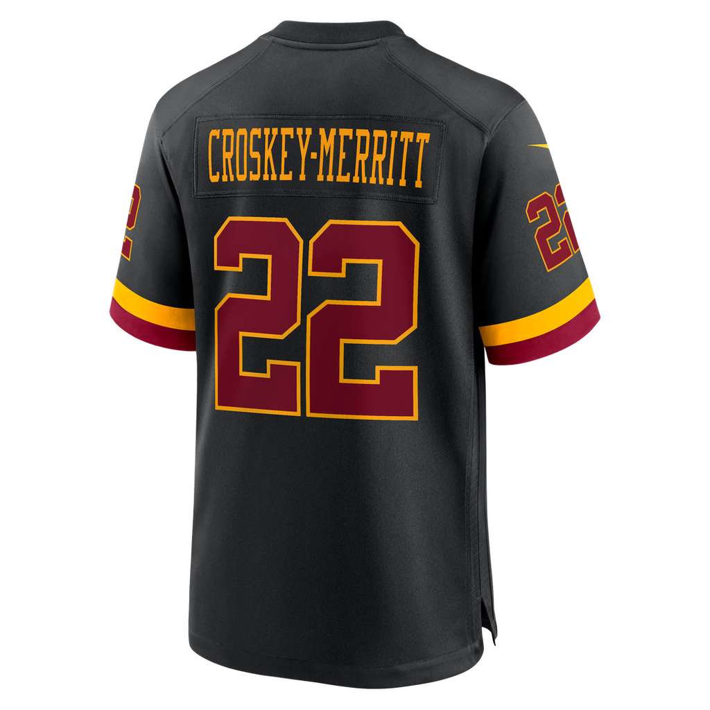 Jacory Croskey-Merritt Washington Commanders Game Super Bowl Era Jersey - White