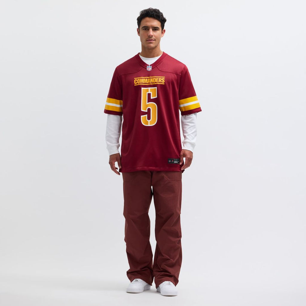Jayden Daniels Washington Commanders Game Jersey - Burgundy