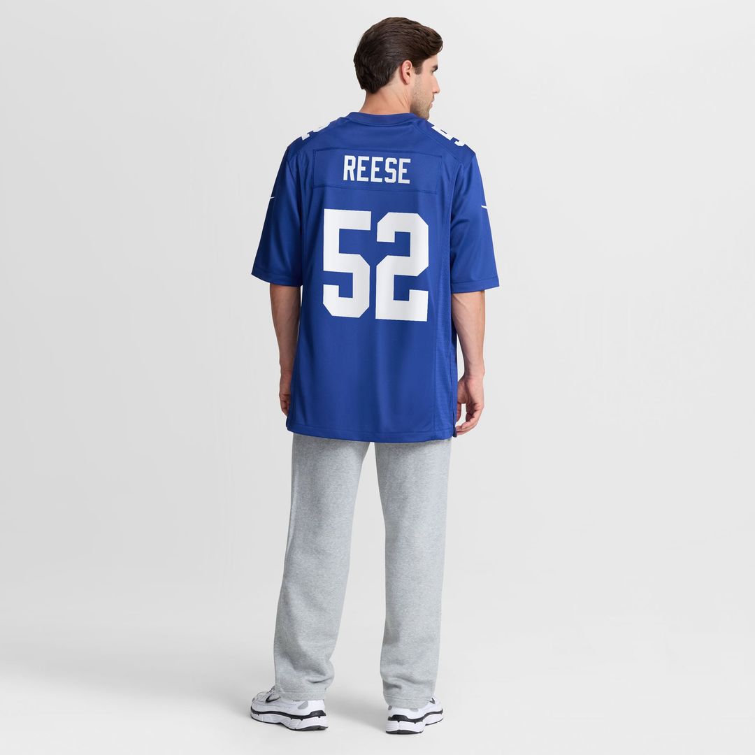 Arvell Reese New York Giants Game Jersey - Royal Blue