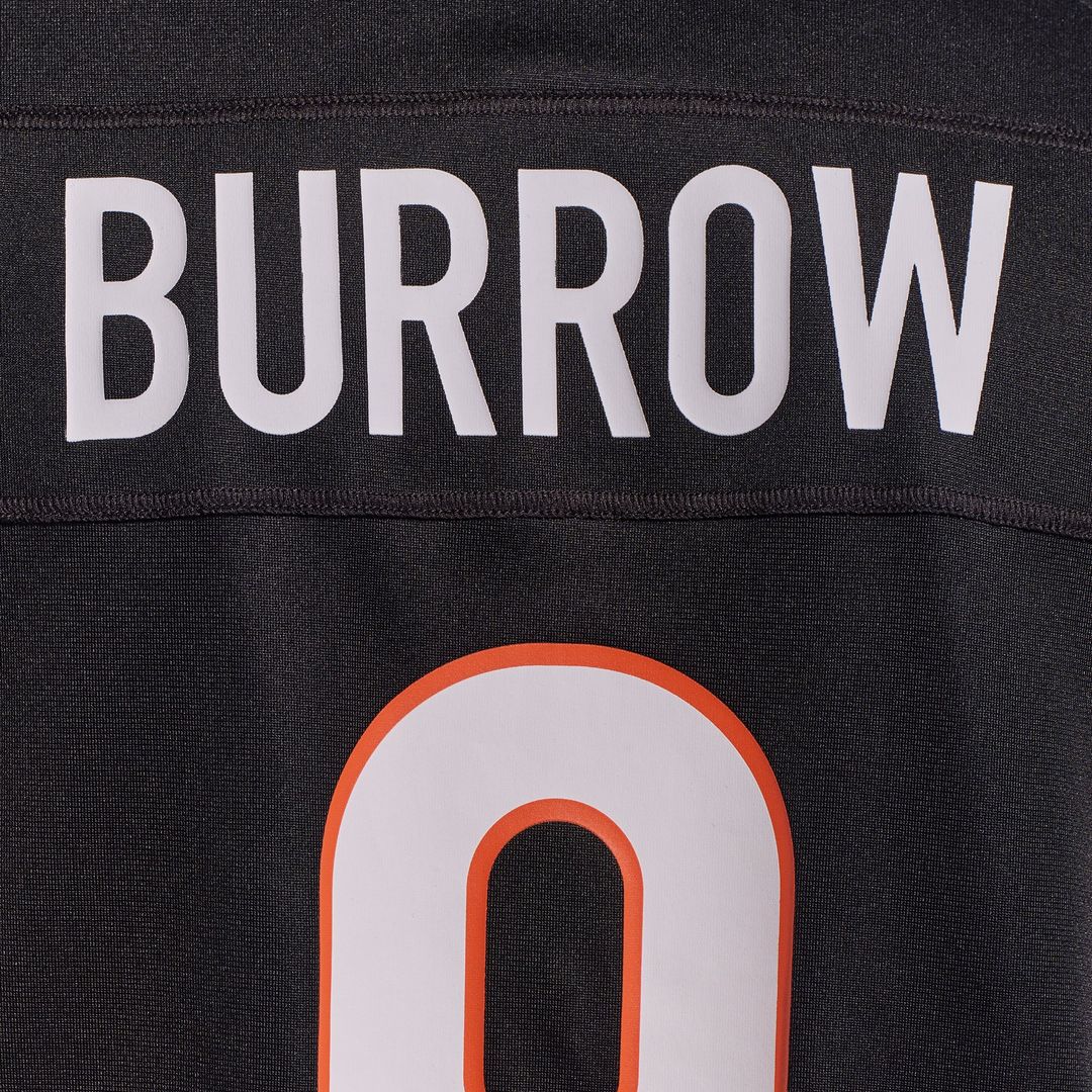 Joe Burrow Cincinnati Bengals Alternate Game Jersey - Orange