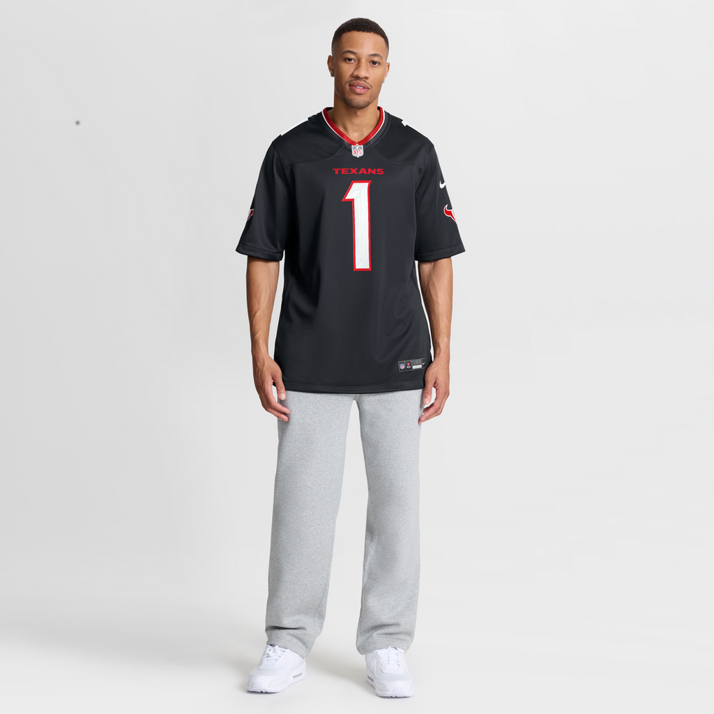 Houston Texans #1 Dad Game Jersey - Navy