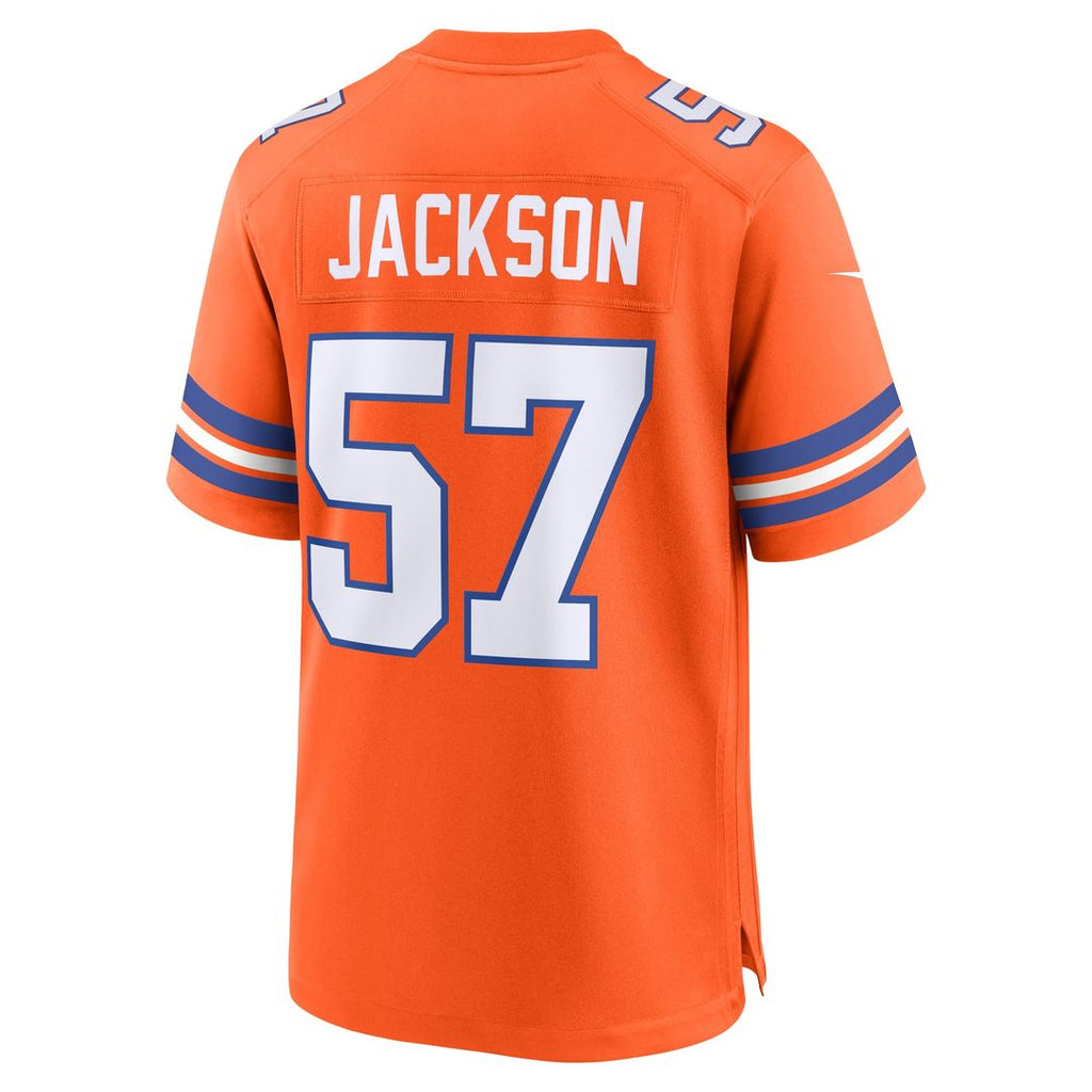 Tom Jackson Denver Broncos Alternate Game Jersey - Orange