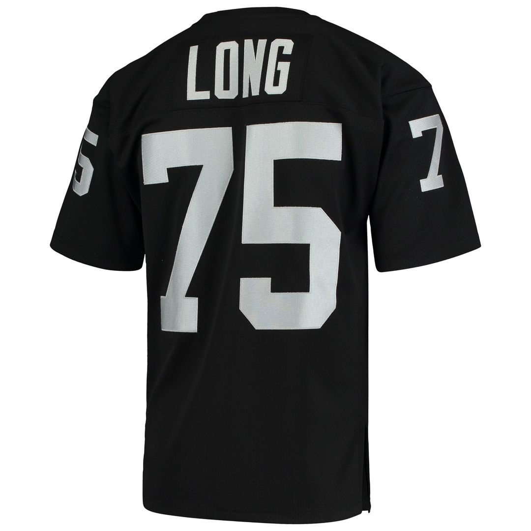 Howie Long Las Vegas Raiders 1983 Authentic Throwback Jersey - Black