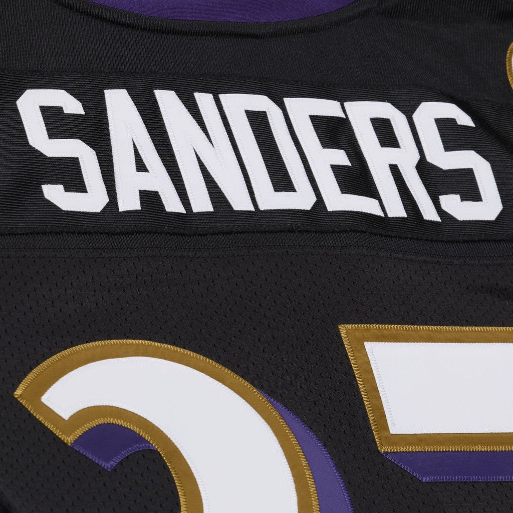 Deion Sanders Baltimore Ravens 2005 Authentic Throwback Jersey - Black