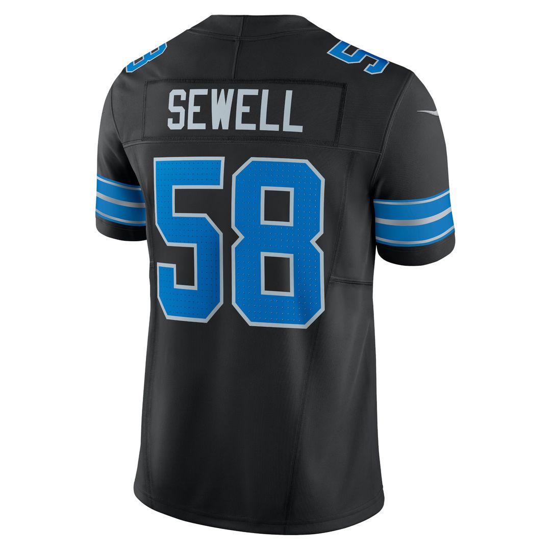 Penei Sewell Detroit Lions Vapor F.U.S.E. Alternate Limited Jersey - Blue
