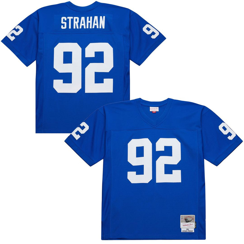 Michael Strahan New York Giants 1994 Legacy Replica Jersey - Royal Blue