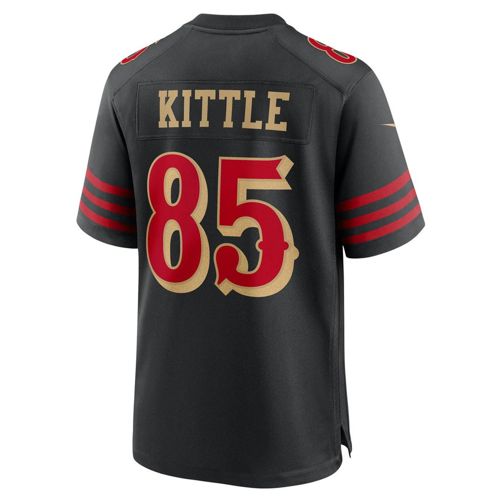 George Kittle San Francisco 49ers Rivalries Collection Game Jersey - Black