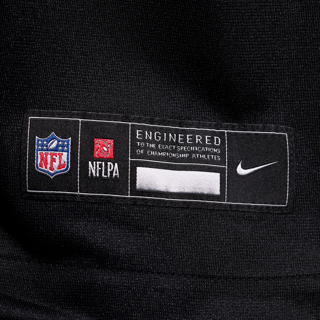 Nick Samac Carolina Panthers Game Jersey - Black