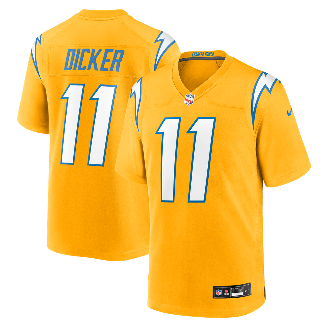 Cameron Dicker Los Angeles Chargers Alternate Game Jersey - Navy