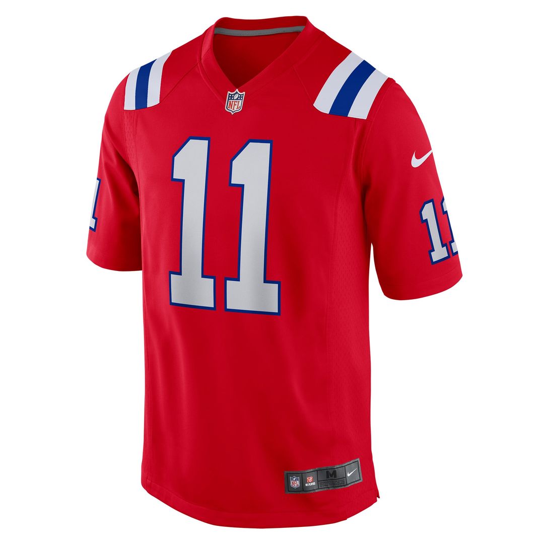 Drew Bledsoe New England Patriots Alternate Game Jersey - Red