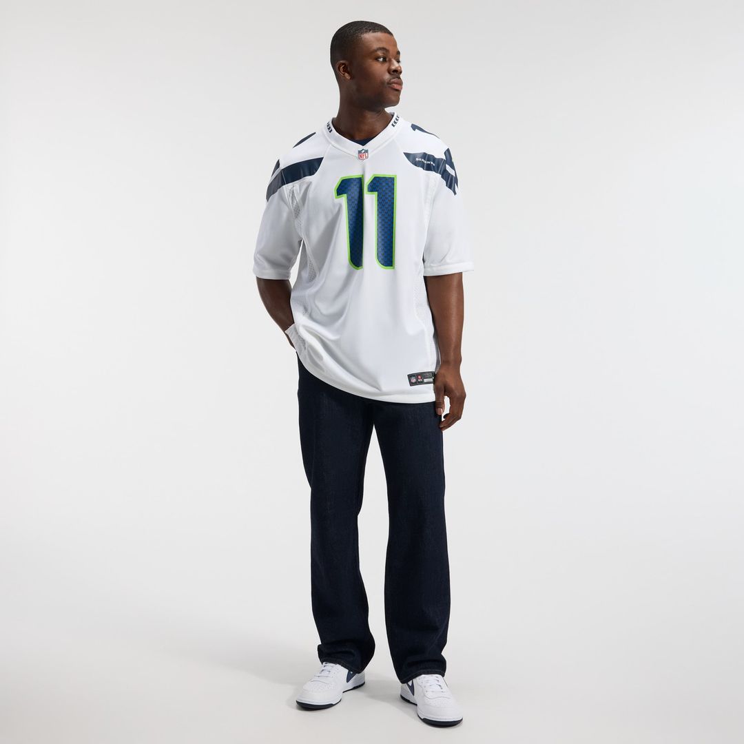 Jaxon Smith-Njigba Seattle Seahawks Game Jersey - White