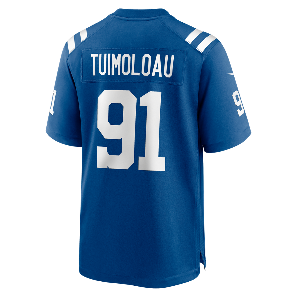 JT Tuimoloau Indianapolis Colts Game Jersey - Royal Blue