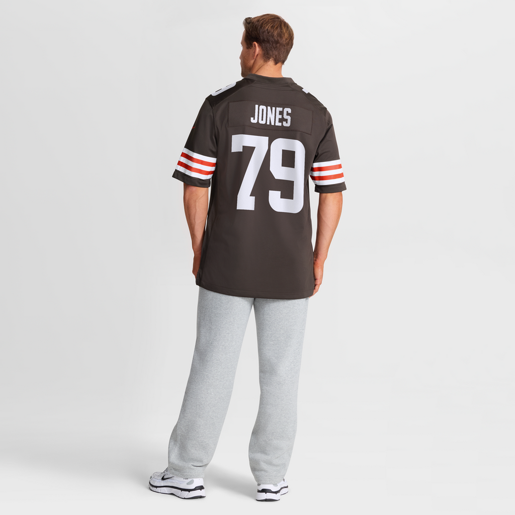 Dawand Jones Cleveland Browns Game Jersey - Brown