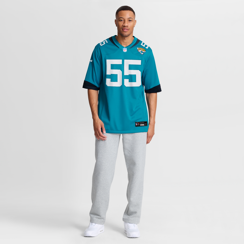 Dequan Jackson Jacksonville Jaguars Game Jersey - Teal